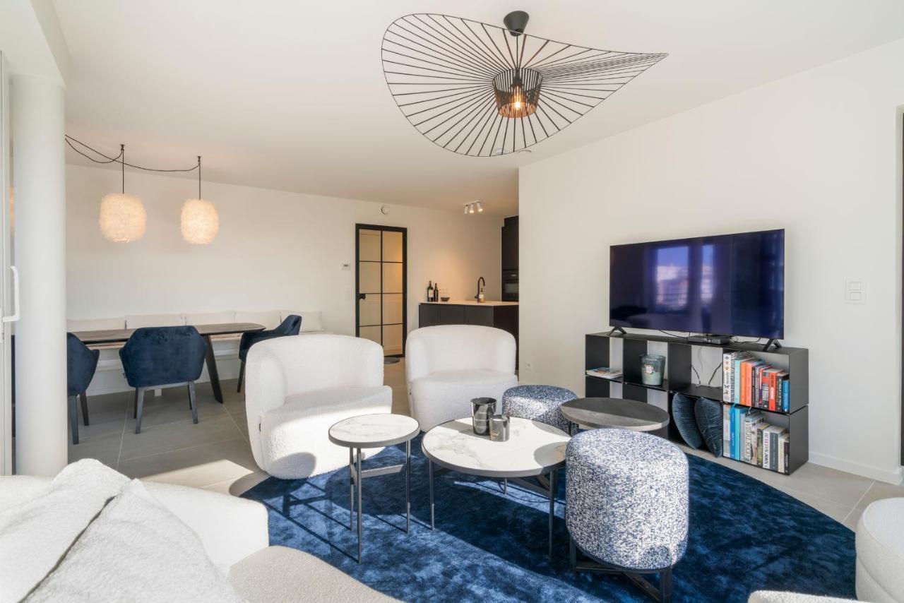 The Waves-Luxurious 3Bedroom App W Big Terrace & Garage Ostende Exteriér fotografie