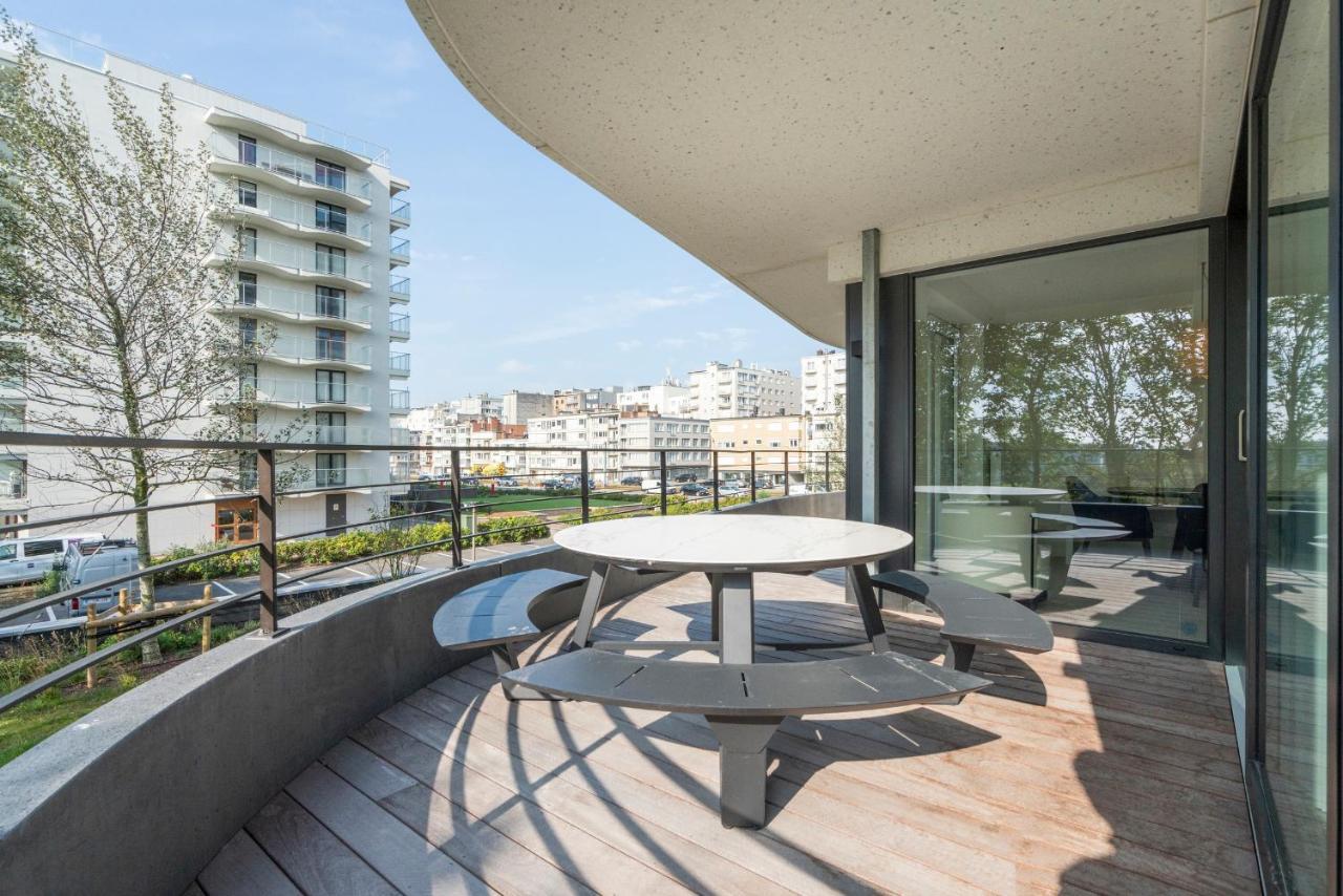 The Waves-Luxurious 3Bedroom App W Big Terrace & Garage Ostende Exteriér fotografie