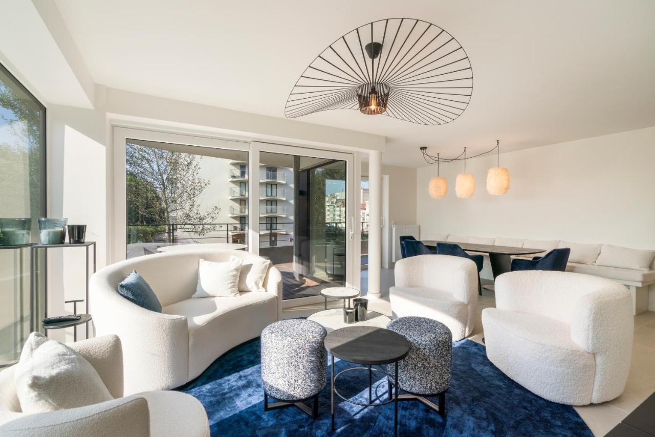 The Waves-Luxurious 3Bedroom App W Big Terrace & Garage Ostende Exteriér fotografie
